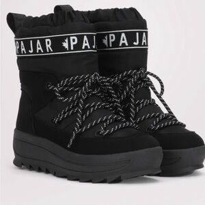 Pajar Galaxy Pull On Boots - Black/White - Sz. 38, New, no box